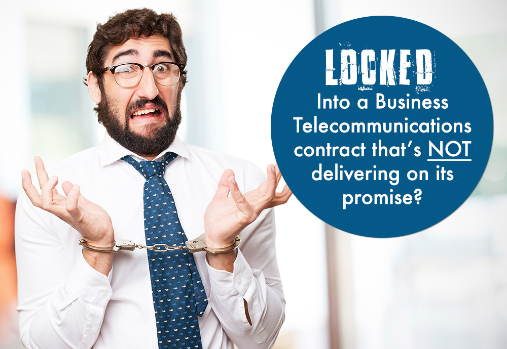 Locked in to a telecommunications contract