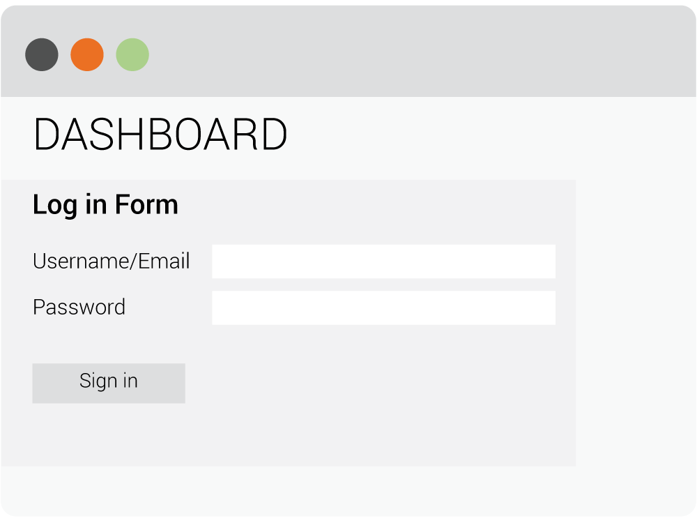 Secure Fax dashboard