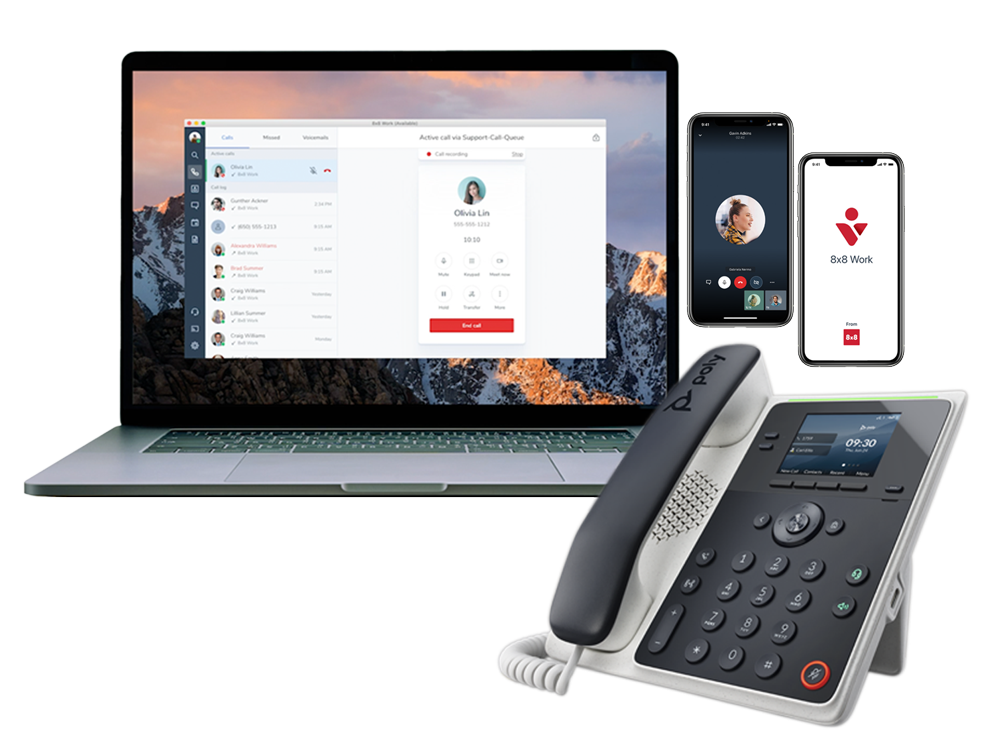8x8 Unified Communications and Poly Edge Handset offer
